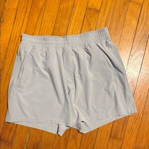 Lululemon light Gray Athletic Shorts size men’s medium